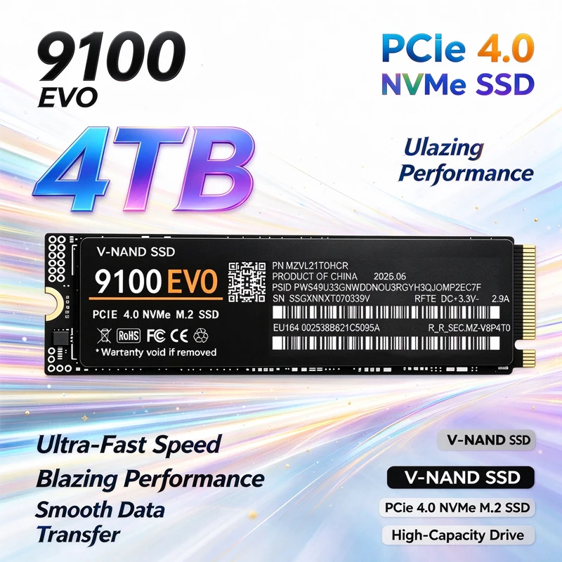 M.2 Nvme 4Tb Pcie 4.0 Ssd - SSD 500GB 1TB 2TB 4TB 9100
