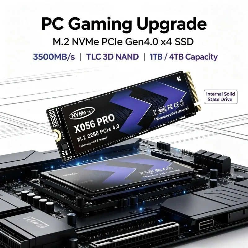 X056 PRO M.2 NVMe SSD 500GB 1T - M.2 Nvme 4Tb Pcie 4.0 Ssd recension och pris