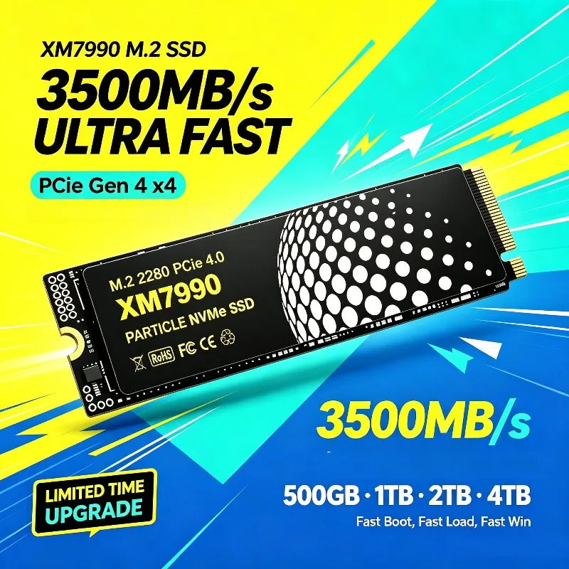 XM7990 M.2 NVMe SSD 500GB 1TB  - M.2 Nvme 4Tb Pcie 4.0 Ssd recension och pris