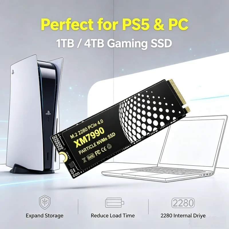 XM7990 M.2 NVMe SSD 500GB 1TB  - M.2 Nvme 4Tb Pcie 4.0 Ssd recension och pris