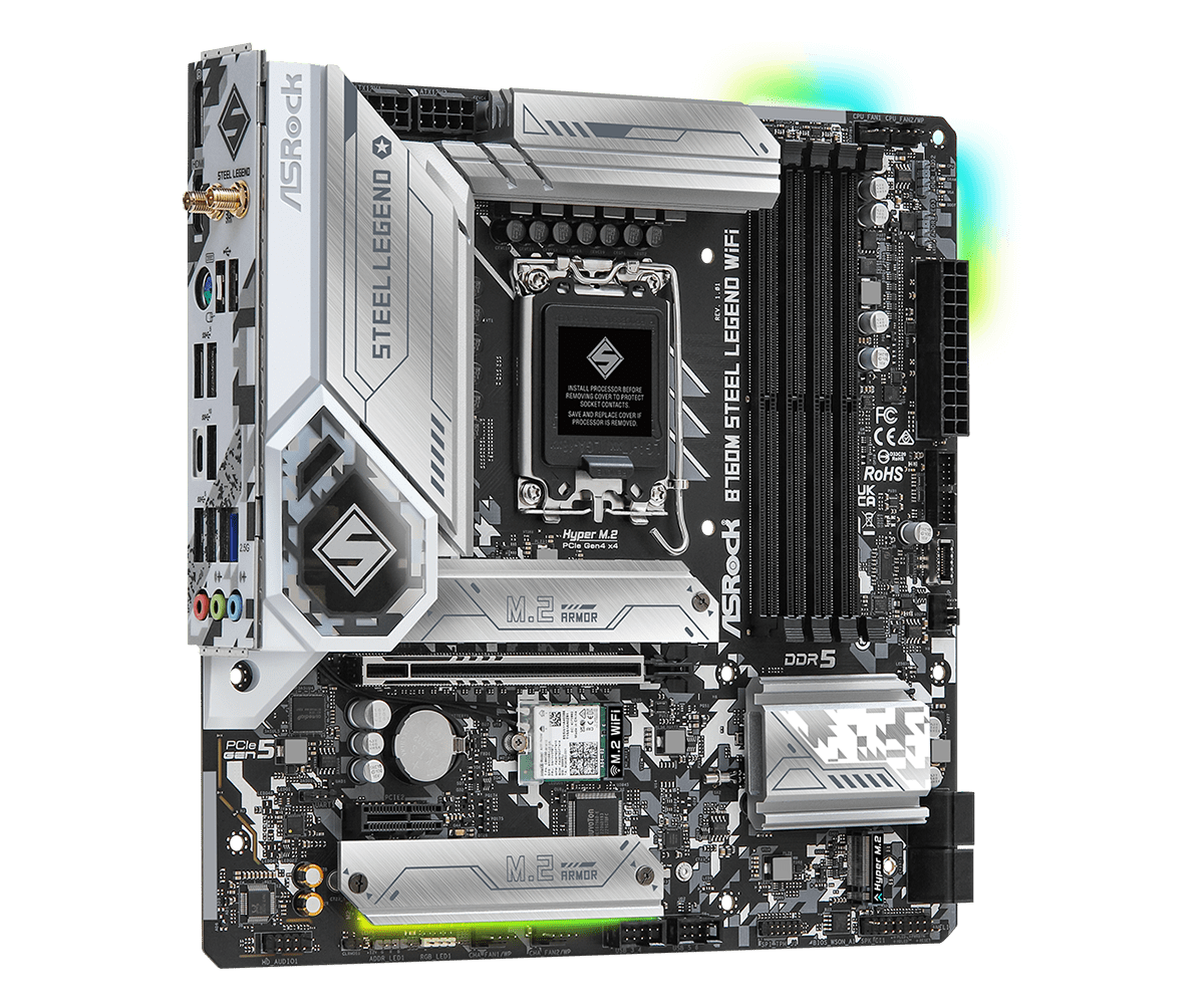ASROCK B760M STEEL LEGEND WIFI - Lga 1700 Ddr5 Itx Motherboard recension och pris