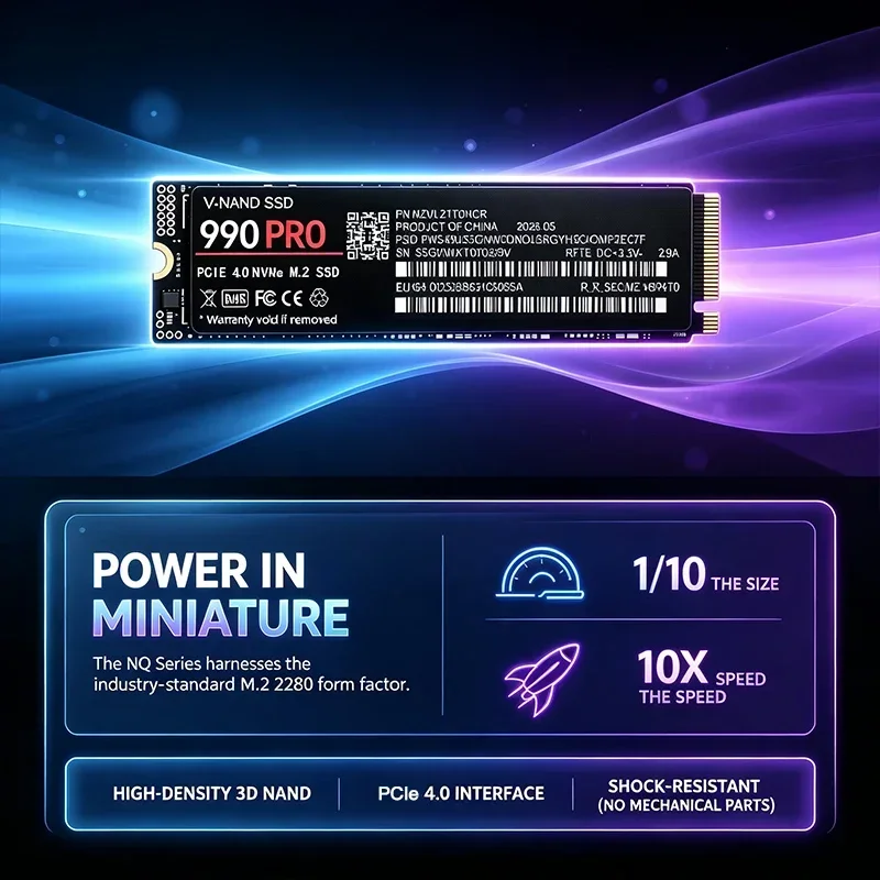 Gaming Drive 990 PRO M.2 NVMe  - M.2 Nvme 4Tb Pcie 4.0 Ssd recension och pris