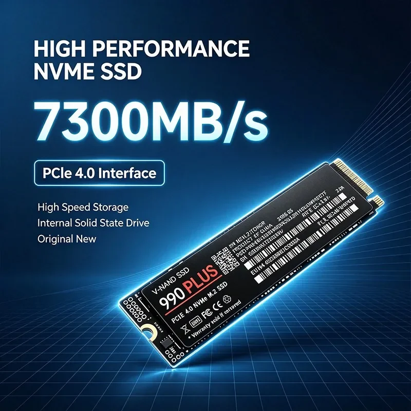 990 Plus SSD 500GB/1TB/2TB/4TB - M.2 Nvme 4Tb Pcie 4.0 Ssd recension och pris