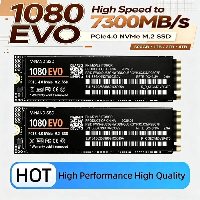 2026 NEW 1080 EVO M.2 NVMe PCI - M.2 Nvme 4Tb Pcie 4.0 Ssd recension och pris