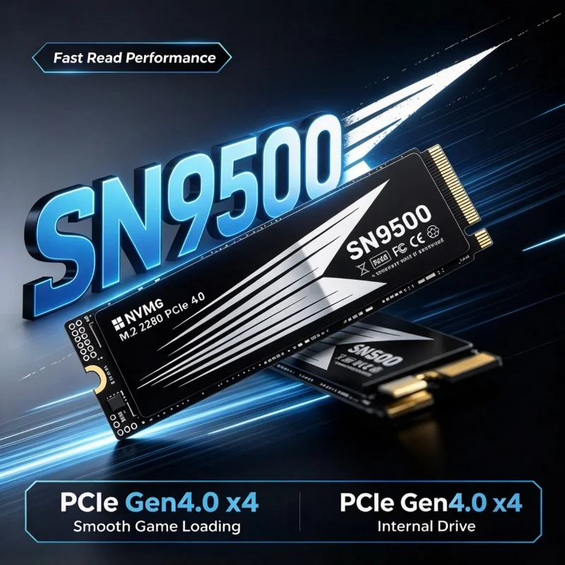 SN9500 Internal Solid State Dr - M.2 Nvme 4Tb Pcie 4.0 Ssd recension och pris