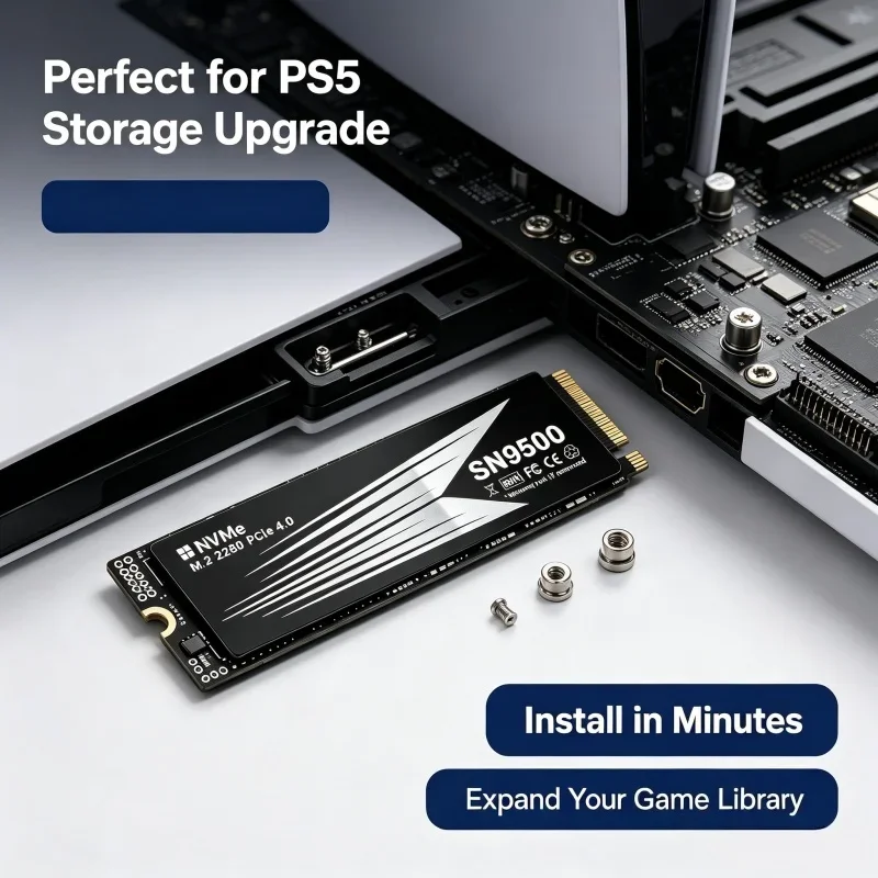 SN9500 Internal Solid State Dr - M.2 Nvme 4Tb Pcie 4.0 Ssd recension och pris