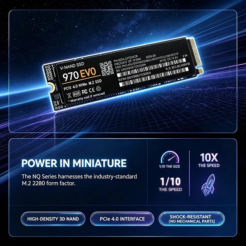 970 EVO SSD NVMe M.2 2280 PCIe - M.2 Nvme 4Tb Pcie 4.0 Ssd recension och pris