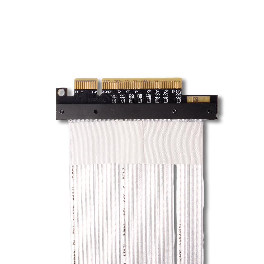 ADT-Link PCIE 4.0 / 3.0 X8 To  - Pcie 4.0 X16 Riser Cable 90 Degree recension och pris