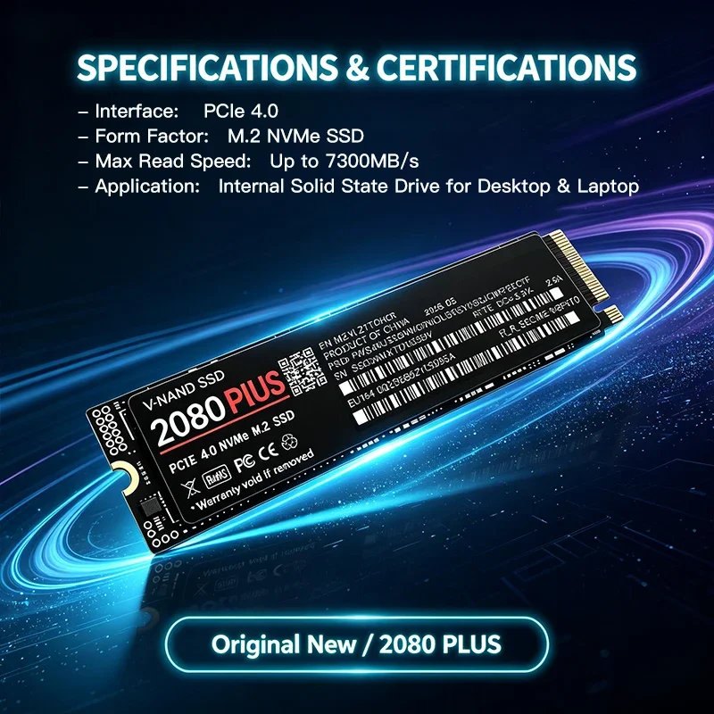 PCIe 4.0 NVMe SSD 2080 PLUS M. - M.2 Nvme 4Tb Pcie 4.0 Ssd recension och pris