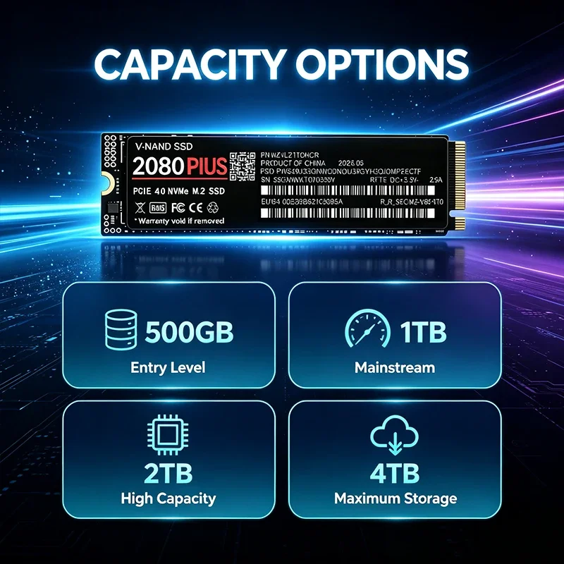 PCIe 4.0 NVMe SSD 2080 PLUS M. - M.2 Nvme 4Tb Pcie 4.0 Ssd recension och pris